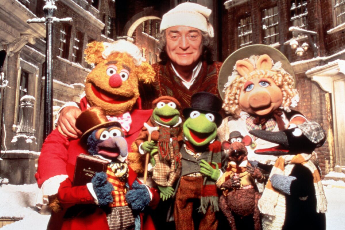 Michael Caine in the TV Movie "The Muppet Christmas Carol." (1992)