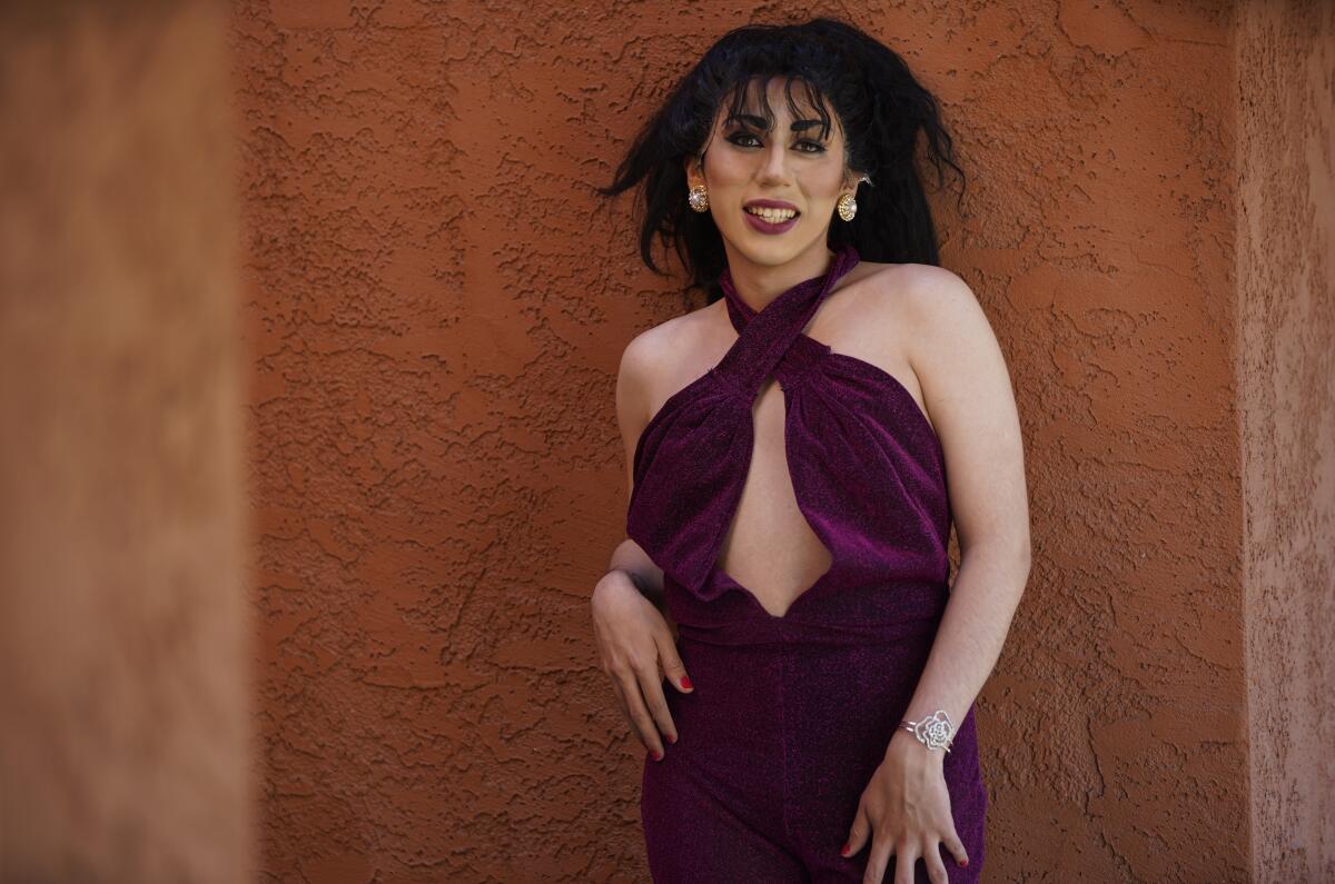 Selena impersonator Lady Blanca, who is working on a Selena-inspired virtual drag show for later this year.