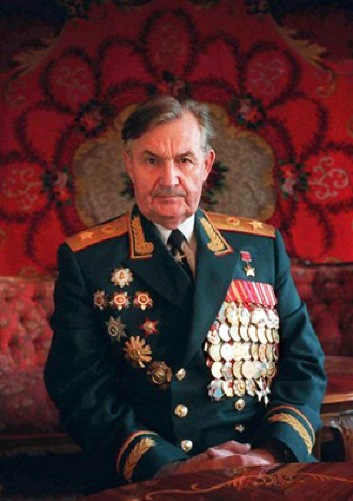Gen. Valentin Varennikov became chief of Soviet ground troops in 1989. He enthusiastically supported the 1991 hard-line coup that briefly ousted Soviet President Mikhail Gorbachev and sped the fall of the Soviet Union.