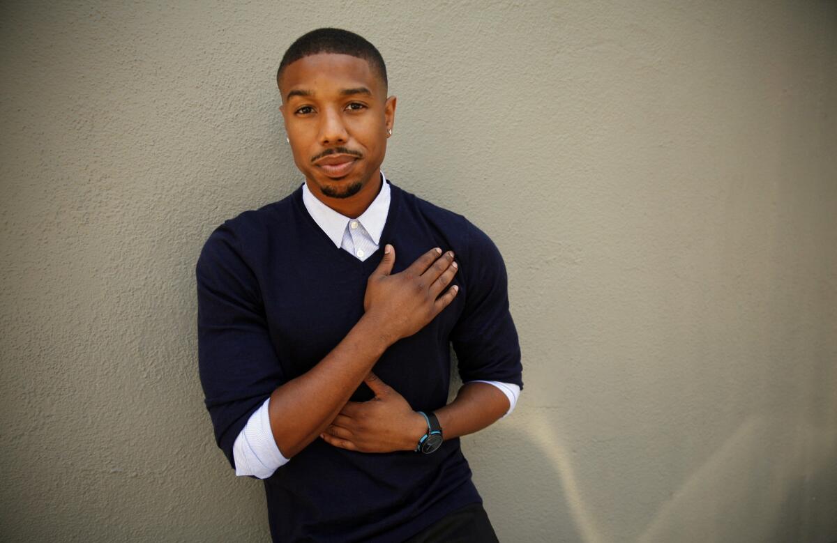 Actor Michael B. Jordan.