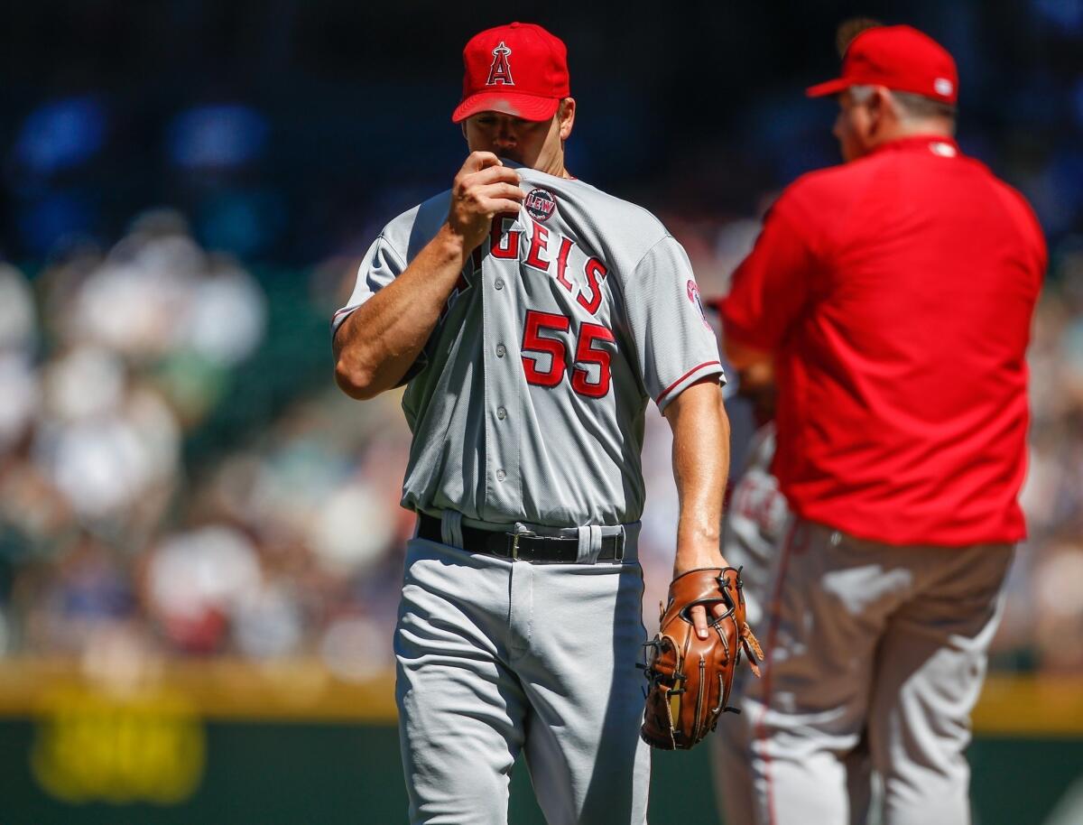 Angels starter Joe Blanton has struggled mightily this season and is on pace to lose 20 games.
