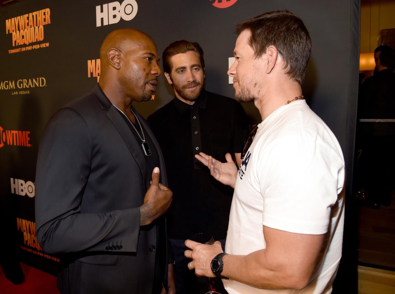 Showtime and HBO's pre-fight party