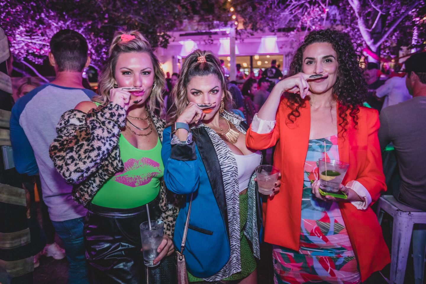 Photos from the SDFD Mustache Bash in Pacific Beach on 11.4.21.