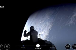 This image made from a SpaceX video shows the start of the first private spacewalk led by tech billionaire Jared Isaacman Thursday Sept. 12, 2024. (SpaceX via AP)