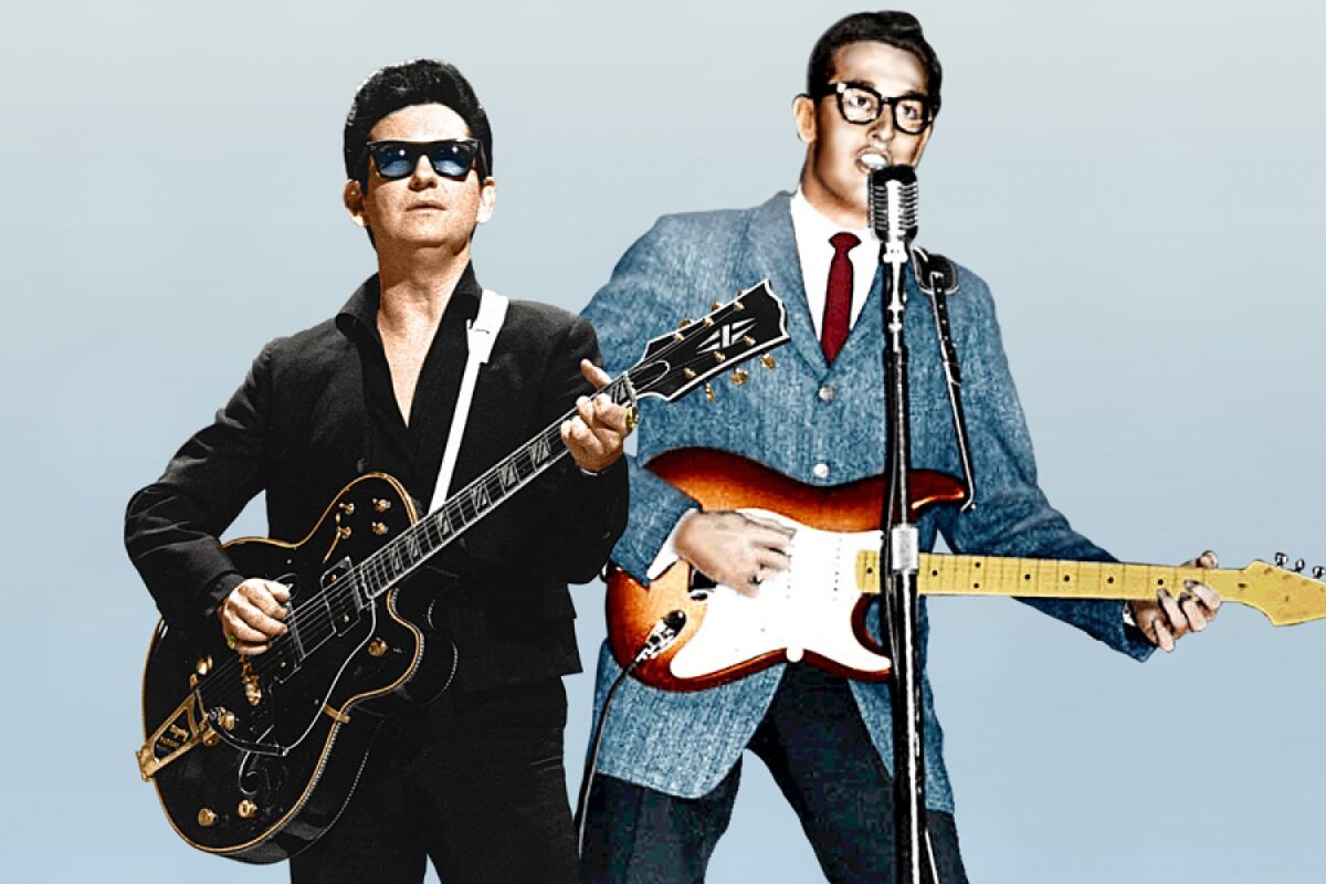 A photo of Roy Orbison & Buddy Holly
