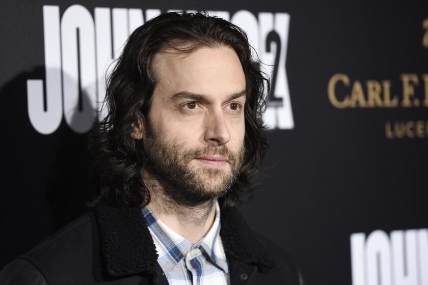 Chris D'Elia poses at the premiere of the film "John Wick: Chapter 2" at ArcLight Cinemas on Monday, Jan. 30, 2017, in Los Angeles. (Photo by Chris Pizzello/Invision/AP)