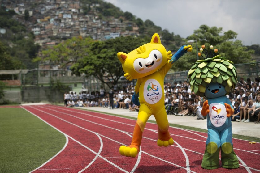 Rio Olympic Mascot Is A Yellow Cat Like Figure The San Diego Union Tribune