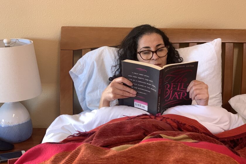 Laila Lalami finds "The Bell Jar" soothing these days.