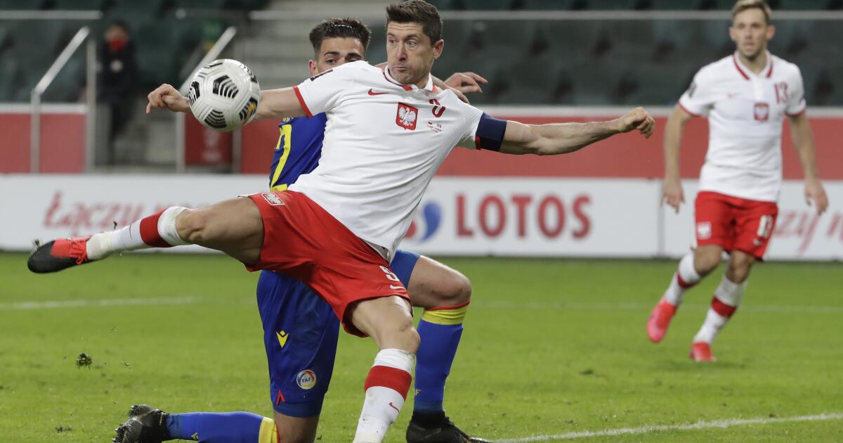 Lewandowski filarem nadziei Polski na mundialu