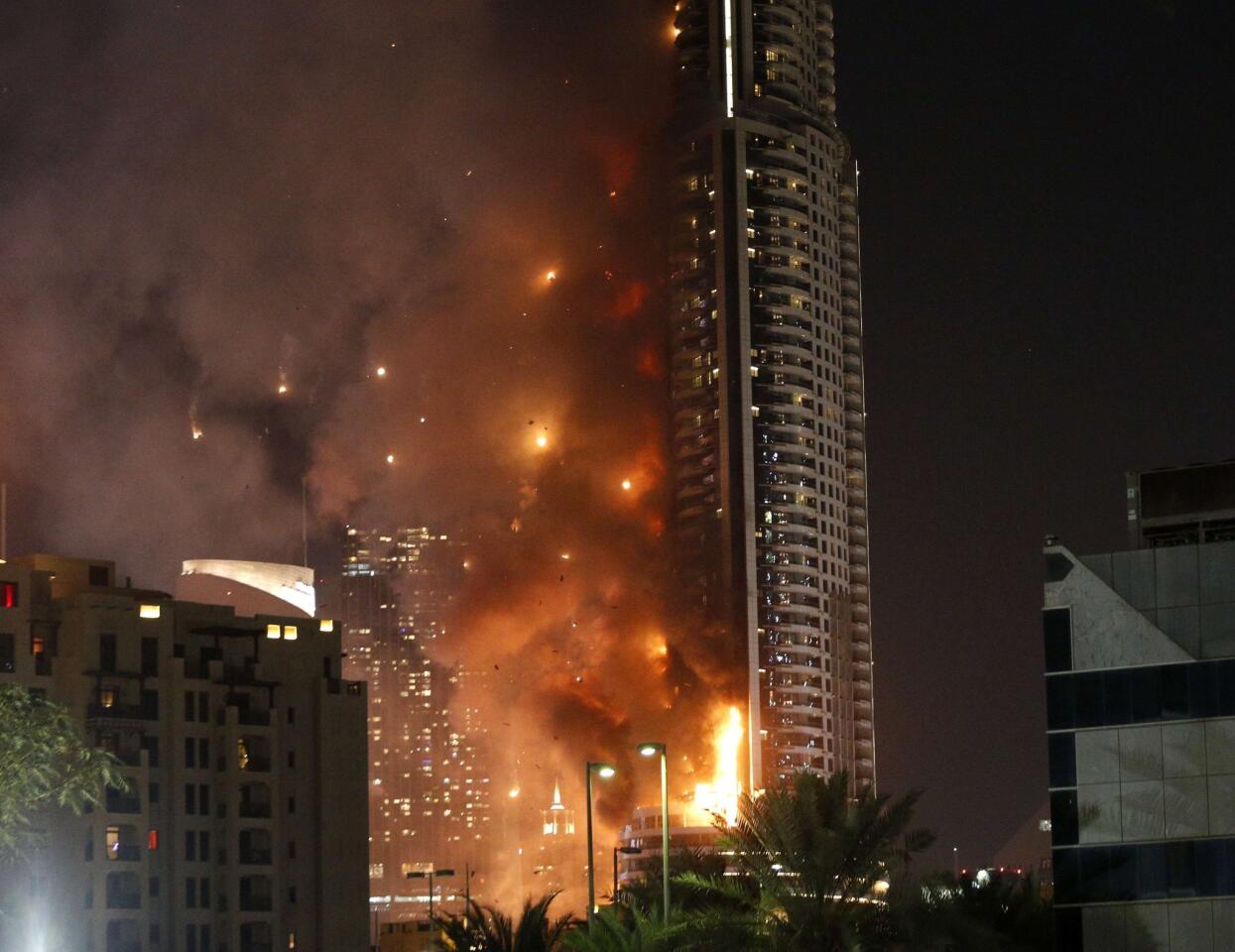 Dubai high-rise fire