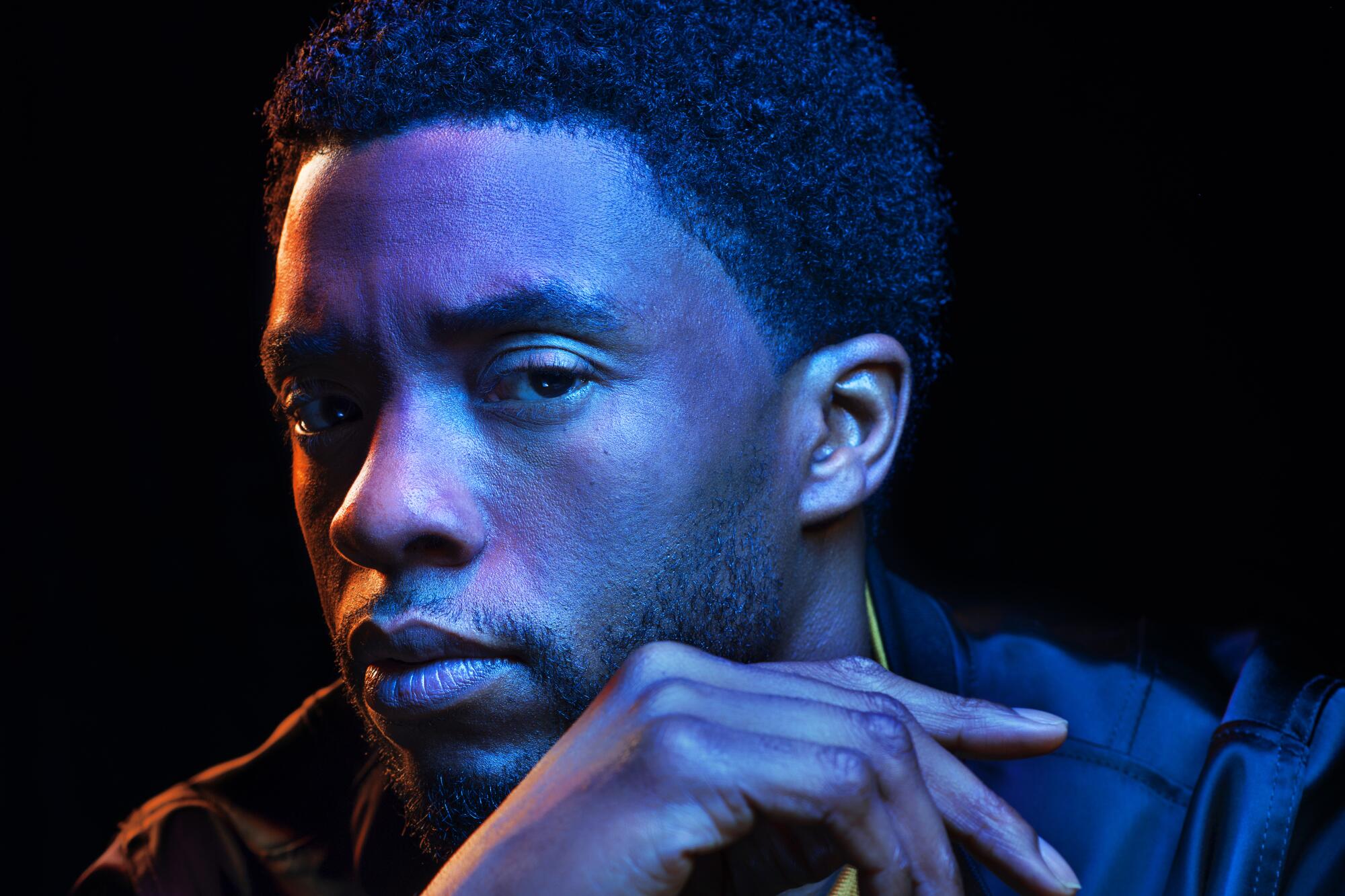 Actor Chadwick Boseman 