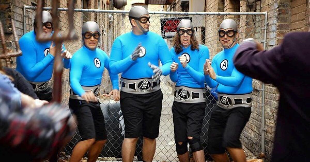 Aquabats are living out their fantasy as heroes - Los Angeles Times