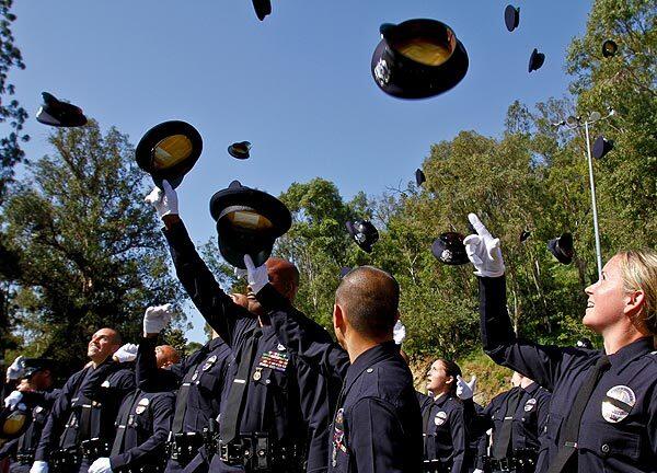 Los Angeles Police Academy graduation