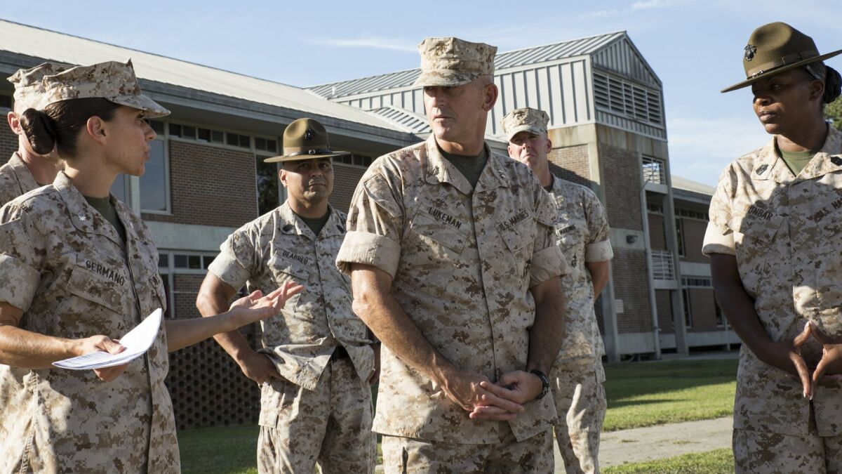 Arne Ønske narre Lt. Col. Kate Germano: Why the Marines have a problem with women in combat  - The San Diego Union-Tribune