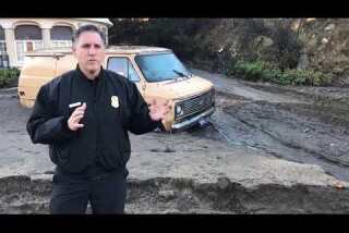 La Tuna Canyon mudslides