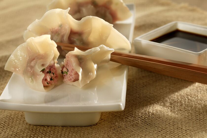 Ruth Reichl's Chinese dumplings, from her book “My Kitchen Year: 136 Recipes That Saved My Life."