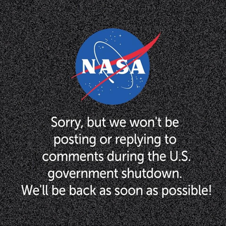 NASA's social media outreach