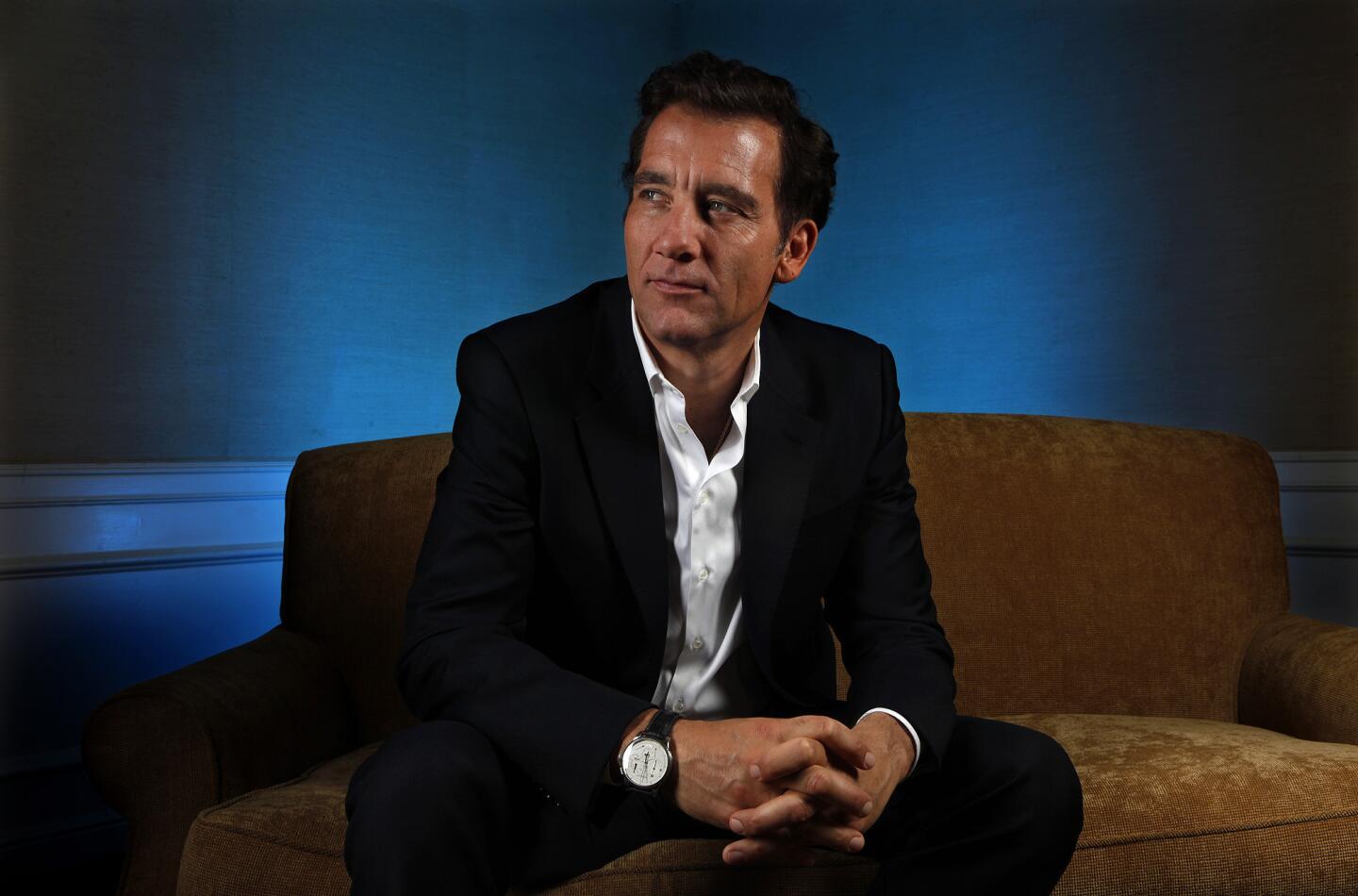 Celebrity portraits by The Times | Clive Owen