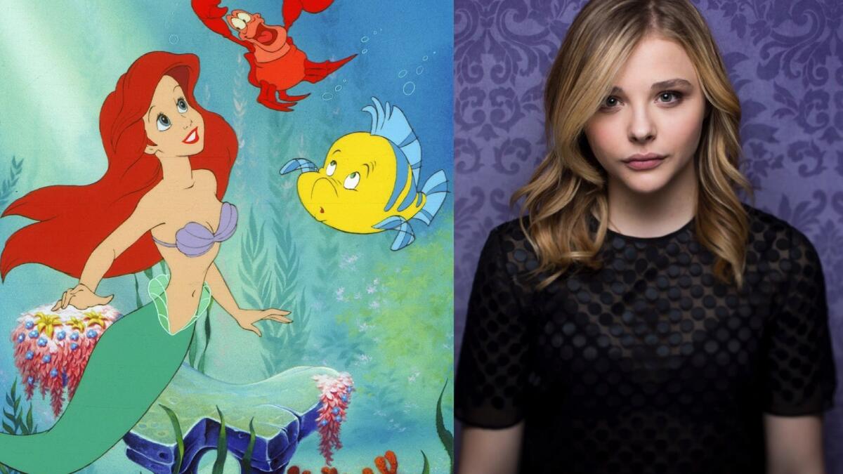 Chloë Grace Moretz is the new, live-action Little Mermaid - Los