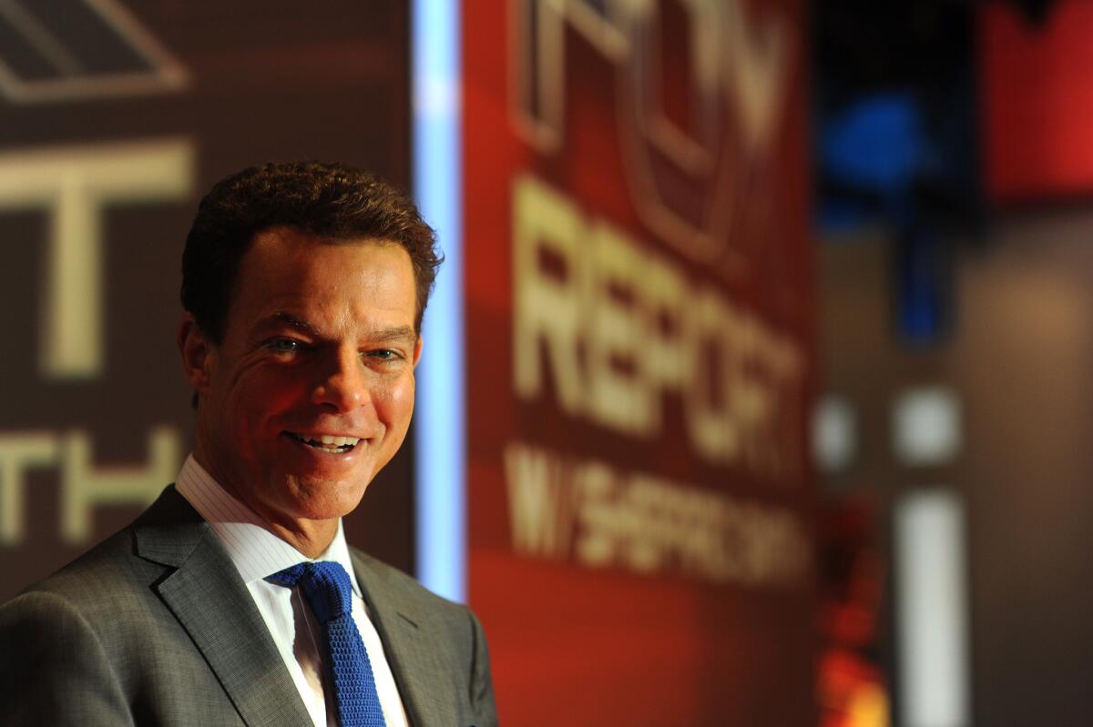 Fox anchor Shepard Smith is seen in his studio at Fox News in Manhattan.