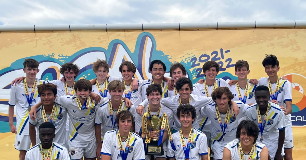 Cardiff Sockers team wins 2022 Cal South State Cup Soccer Championship