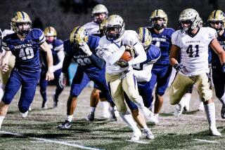 Dredon Fowles of Birmingham rushed for 125 yards in state regional playoff win over Del Norte.