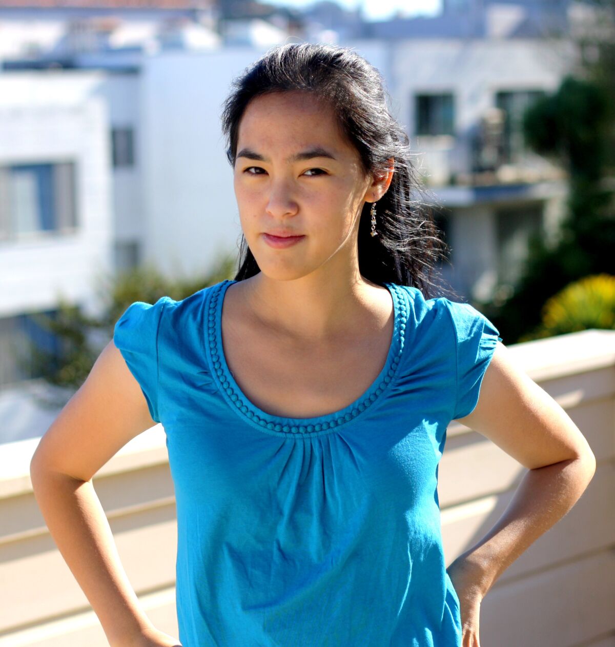Playwright Lauren Yee portrait