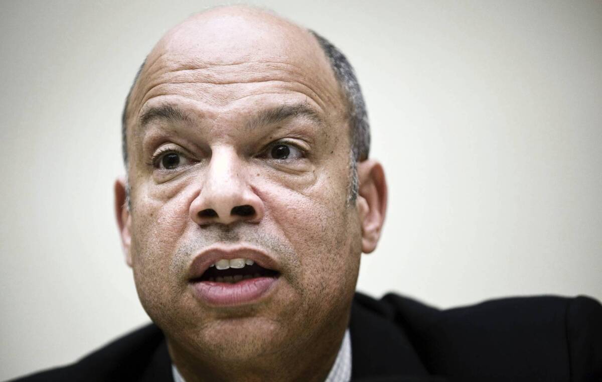 Jeh Johnson, former Pentagon general counsel, is said to be President Obama's choice to lead the Department of Homeland Security.