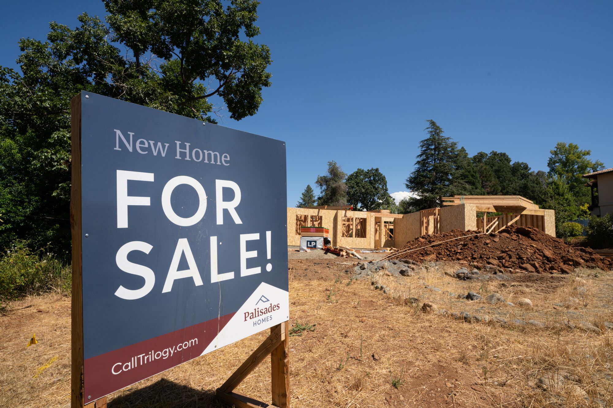 Mayor Greg Bolin's company is building this home in Paradise, Calif. 