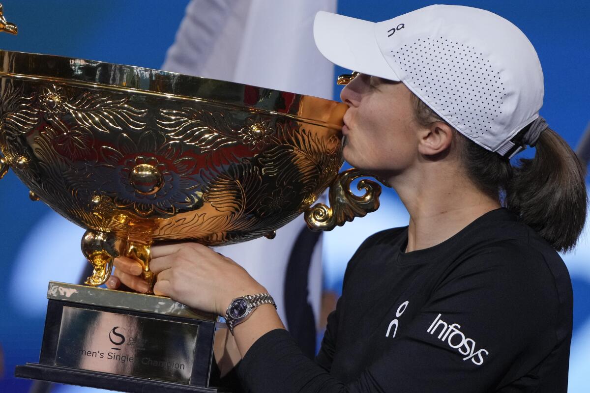 O Open da China de 2023 estabelece novos padrões para os vencedores da WTA  - Estão em jogo prémios monetários recorde de 8.127.389 dólares