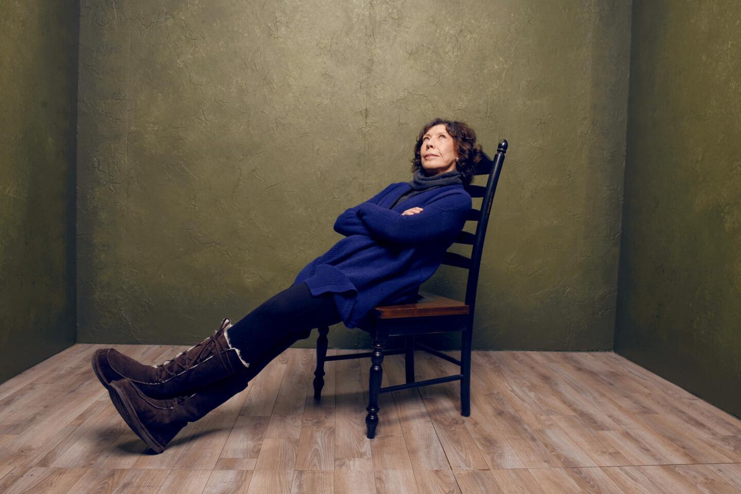 Actress Lily Tomlin of "Grandma" poses for a portrait at the Village at the Lift during the 2015 Sundance Film Festival.