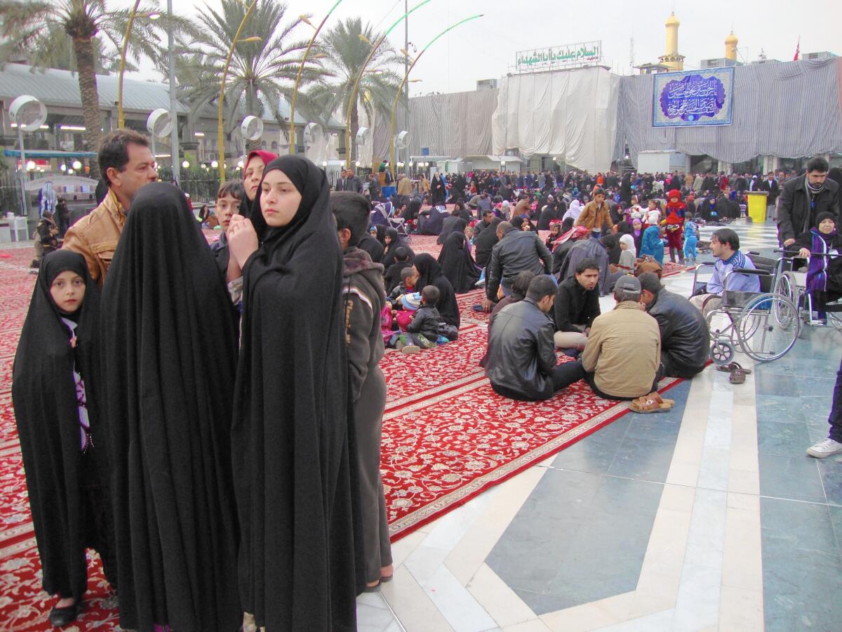 More than 17 million Shiite Muslims gathered in Iraq's holy city of Karbala at a shrine honoring the 7th century martyr Imam Hussein. Many Iraqis, including religious and ethnic minorities from the north, have found refuge in Karbala from Islamic State fighters.