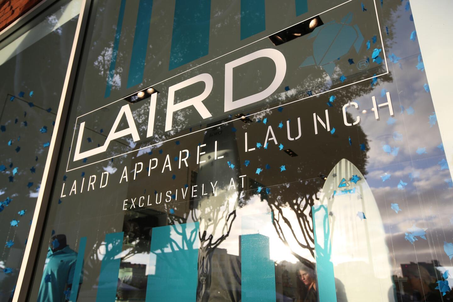 Celebrity friends turn out for the launch of Laird Apparel