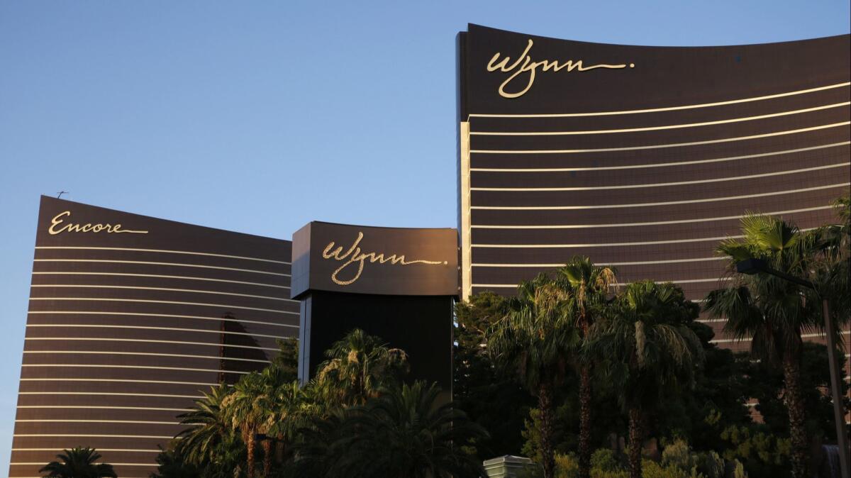 Steve Wynn's namesake casinos in Las Vegas.