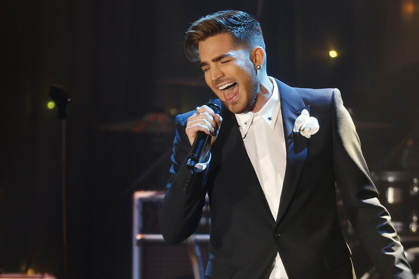 Season 8 runner-up Adam Lambert will perform on Fox's "American Idol."