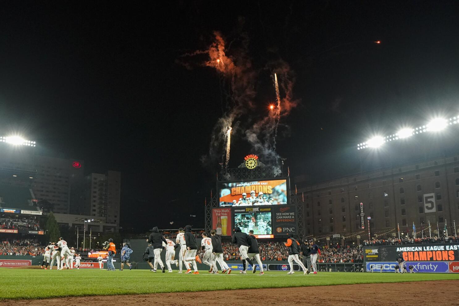 The 2023 Baltimore Orioles are officially the champions of the AL East -  Camden Chat