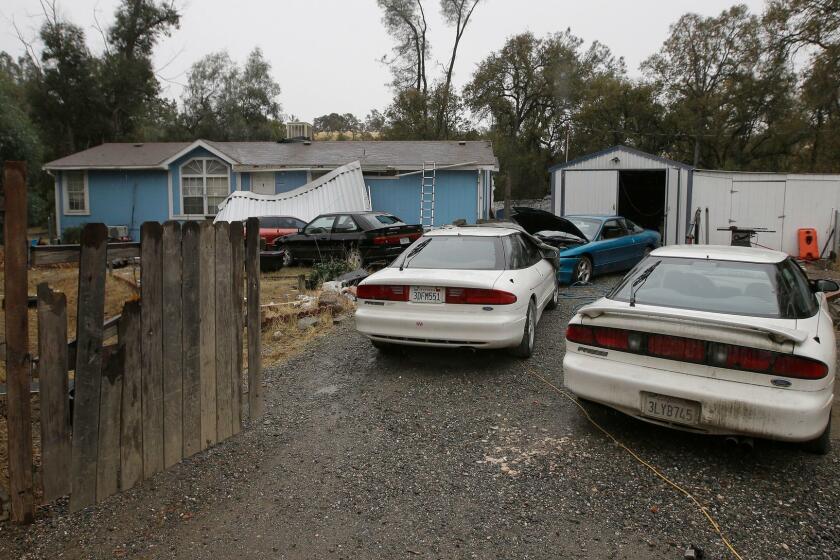 Before Kevin Neal's shooting rampage through Rancho Tehama, Calif., authorities often received complaints of gunfire coming from his mobile home, above.