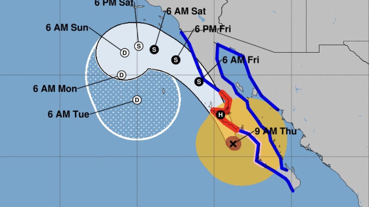 Tropical Storm Kay reaches San Diego County with high winds ...