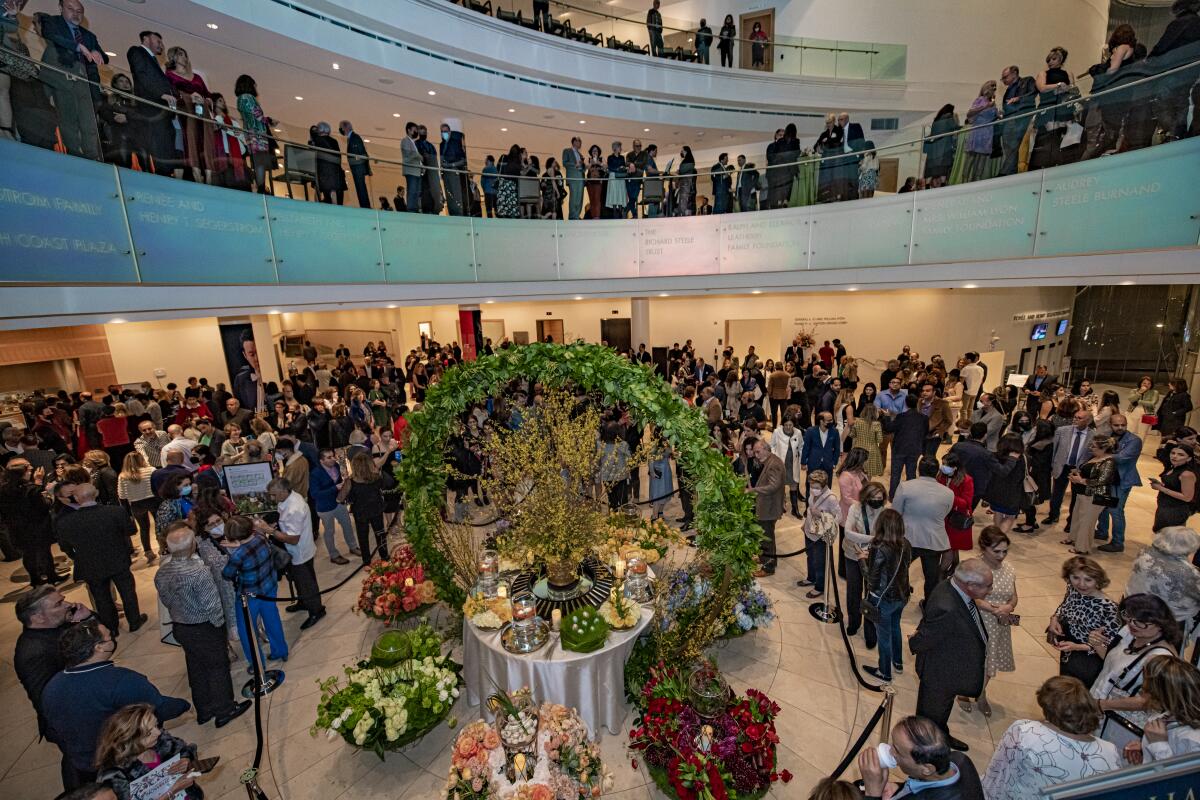 A sold-out Nowruz celebration Saturday at Costa Mesa's Segerstrom Center for the Arts drew 1,800 attendees.