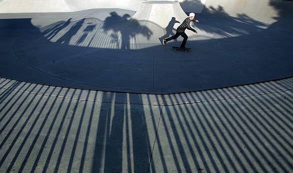 Robb Field Skate Park shadows