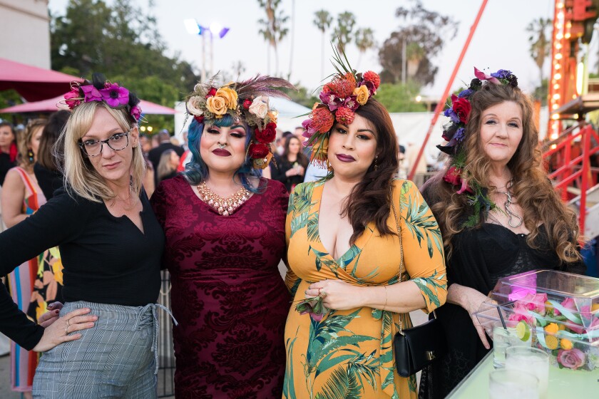 San Diego Museum of Art patrons at Art Alive 2019.