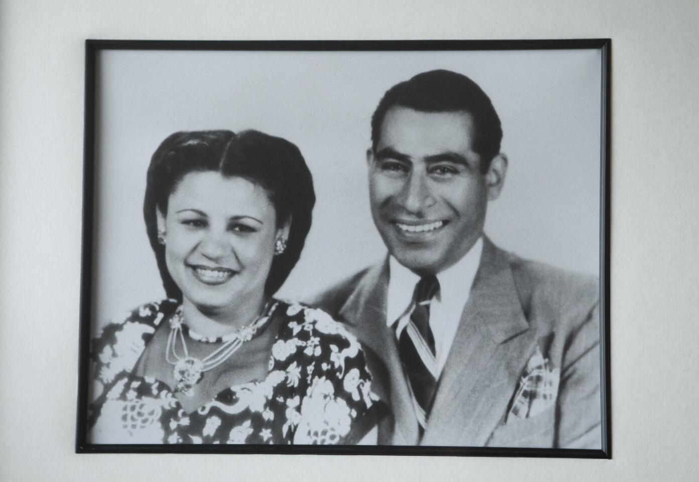 A portrait of Felicitas and Gonzalo Mendez, who brought the court case Mendez vs. Westminster that desegregated California schools.