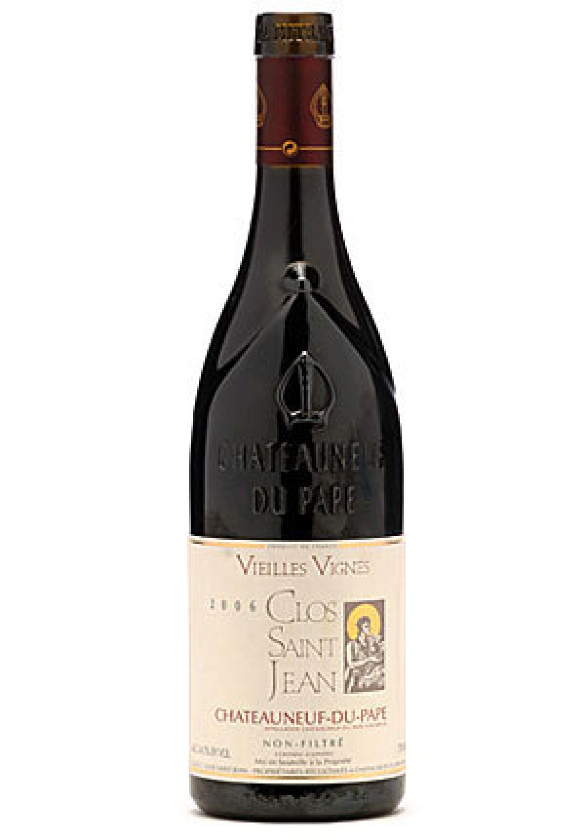 WINE OF THE WEEK: 2006 Clos Saint Jean Chateauneuf-du-Pape "Vieilles Vignes." Click here for details.