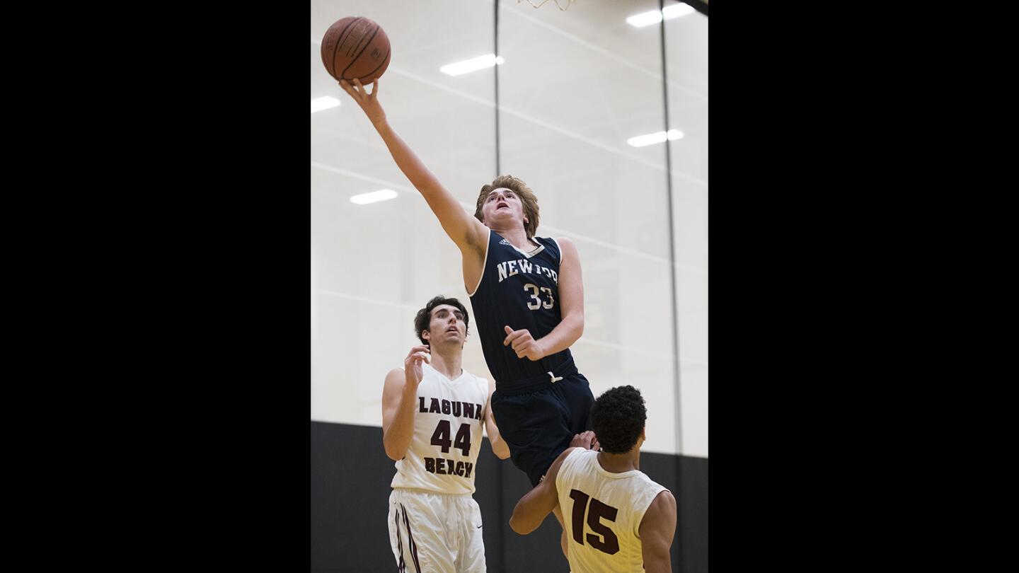 Photo Gallery: Newport Harbor vs. Laguna Beach boys' basketball