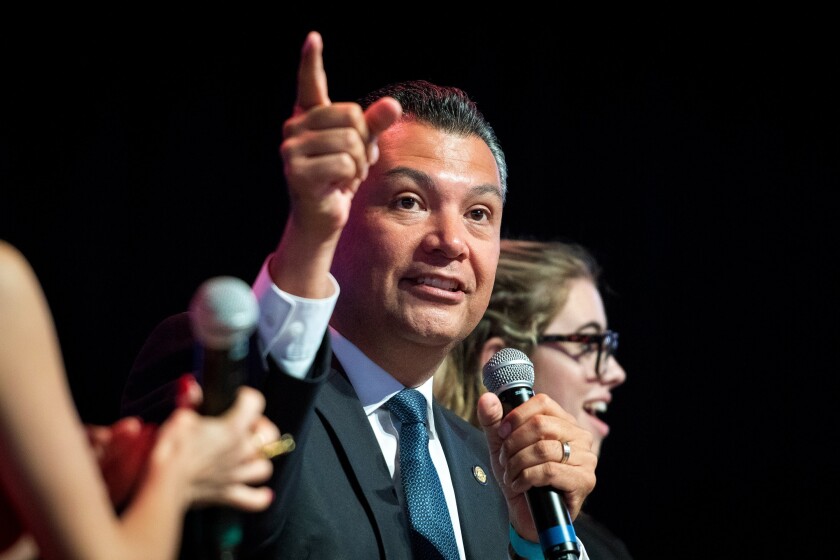 Michael Owen Baker For The Times ELECTED officials have an “obligation to be transparent,” California elections chief Alex Padilla said.