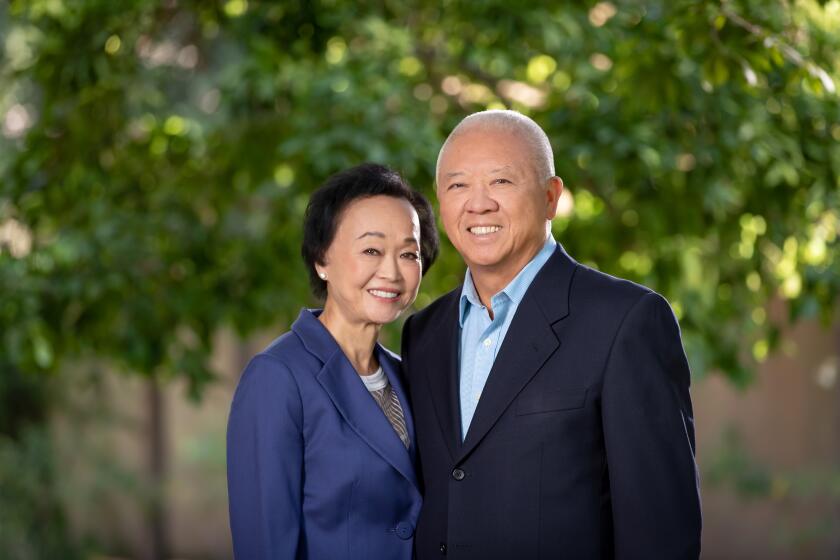 Panda Express cofounders Peggy and Andrew Chern