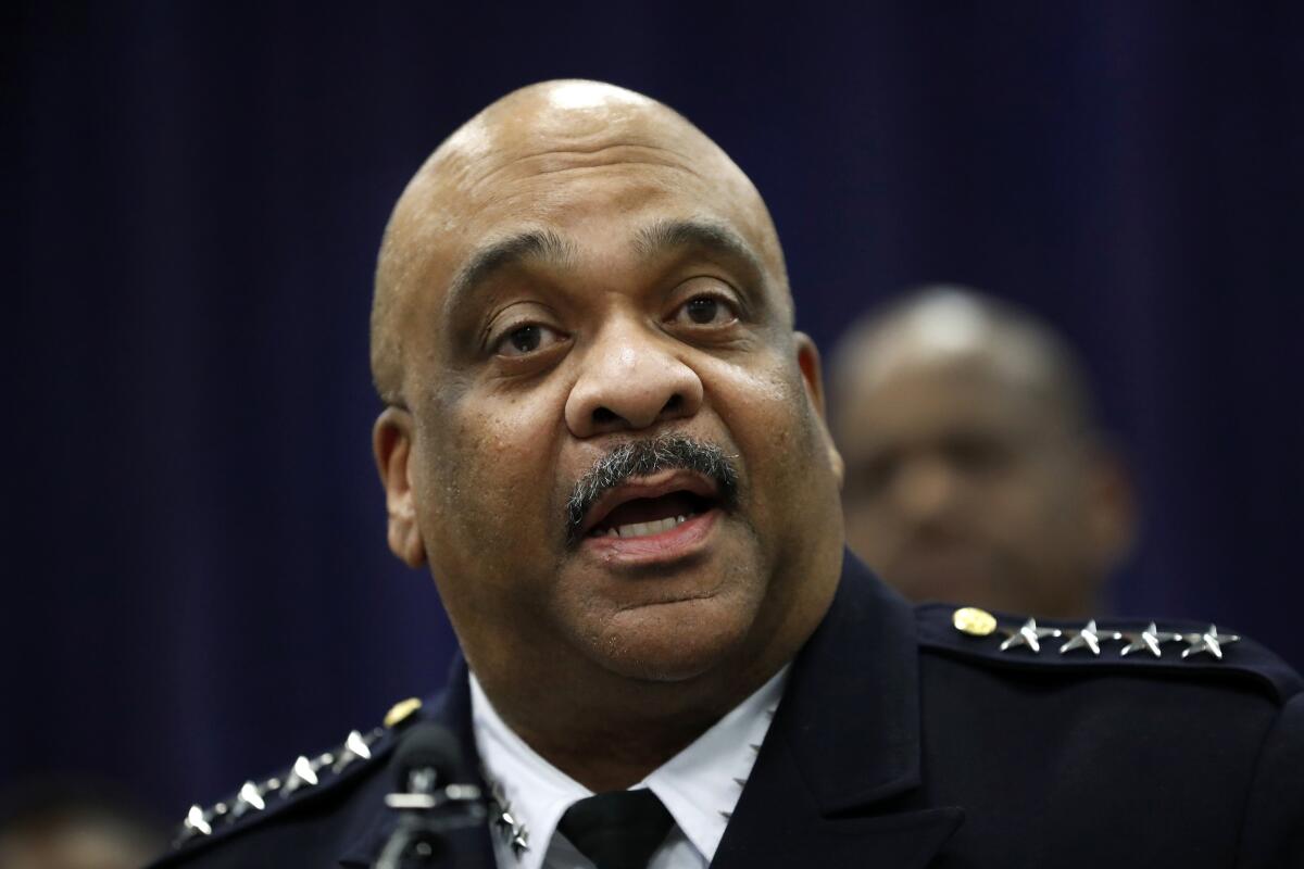 Chicago Police Supt. Eddie Johnson