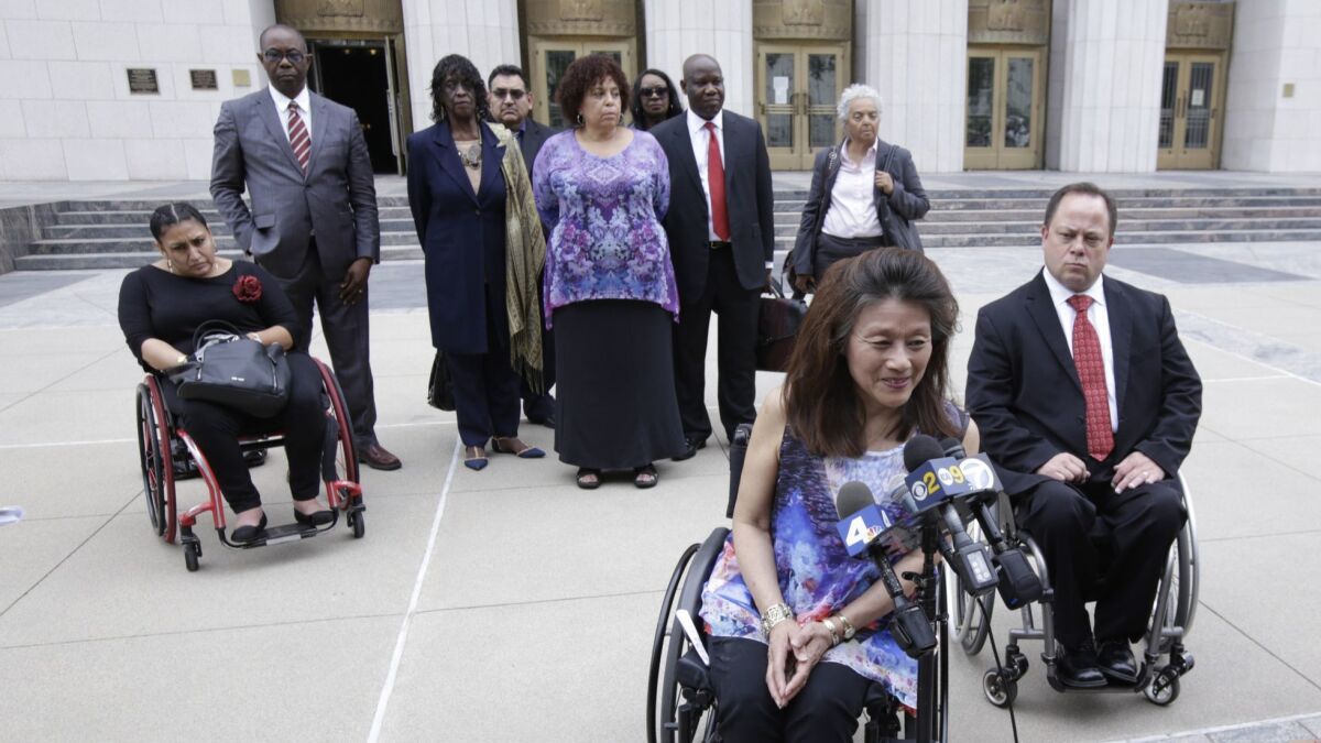 L.A. recently reached a settlement with advocates over allegations the city failed to provide enough apartments for people with disabilities in publicly funded housing.