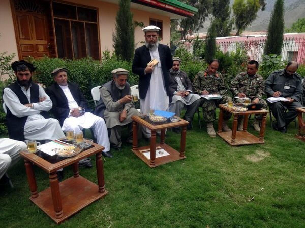 A delegation sent by Afghan President Hamid Karzai visits Kunar province to investigate reports that civilians were killed during a weekend airstrike by U.S.-led forces.