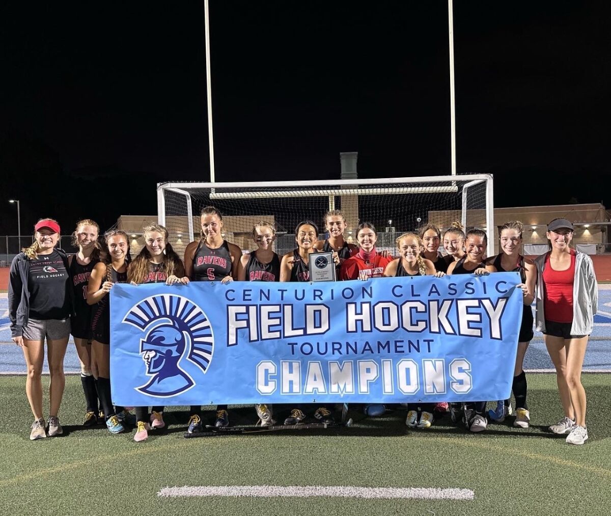 The CCA field hockey team won the Centurion Classic.